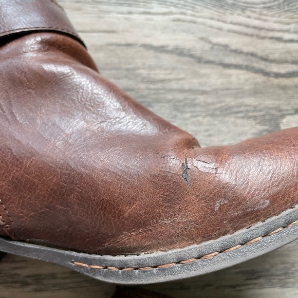 B.o.c. Women’s Brown zip u Booties, size 8.5 - Picture 9 of 10